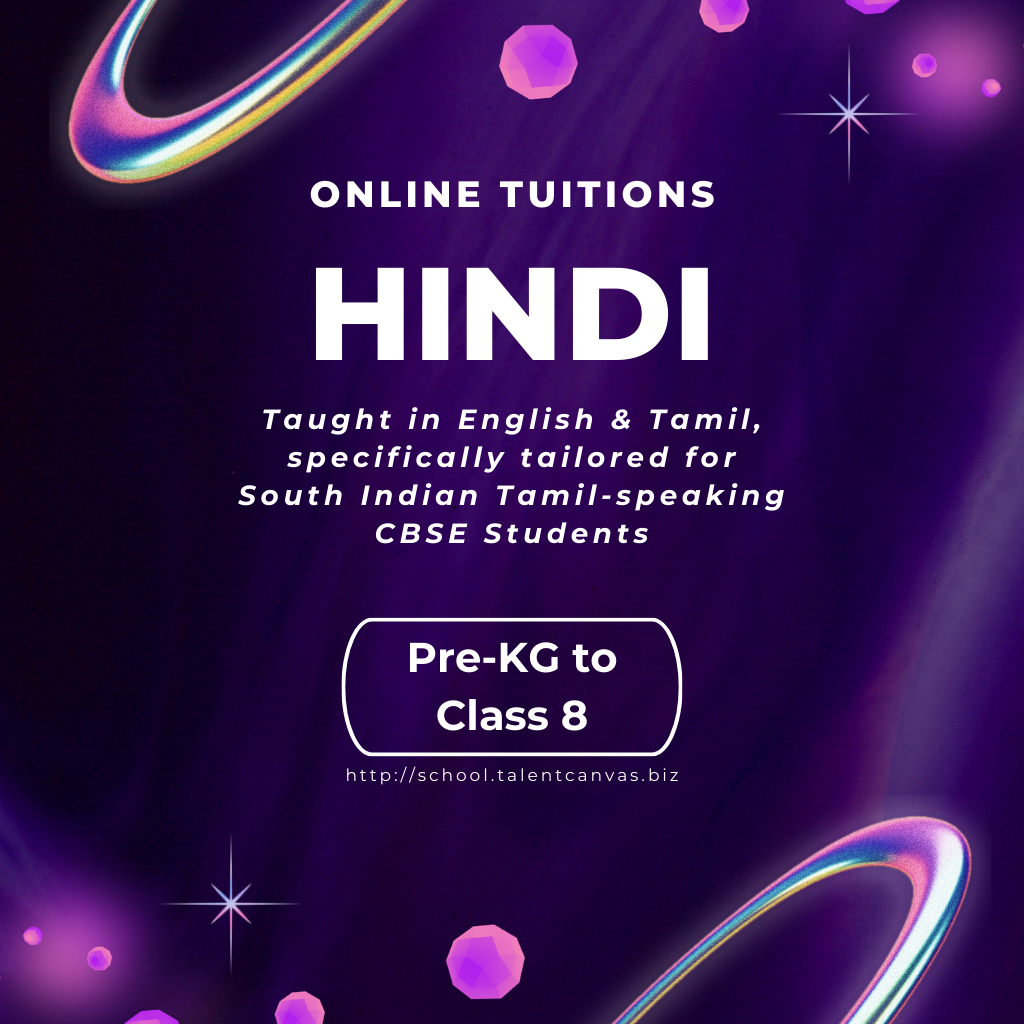 hindi for tamilians